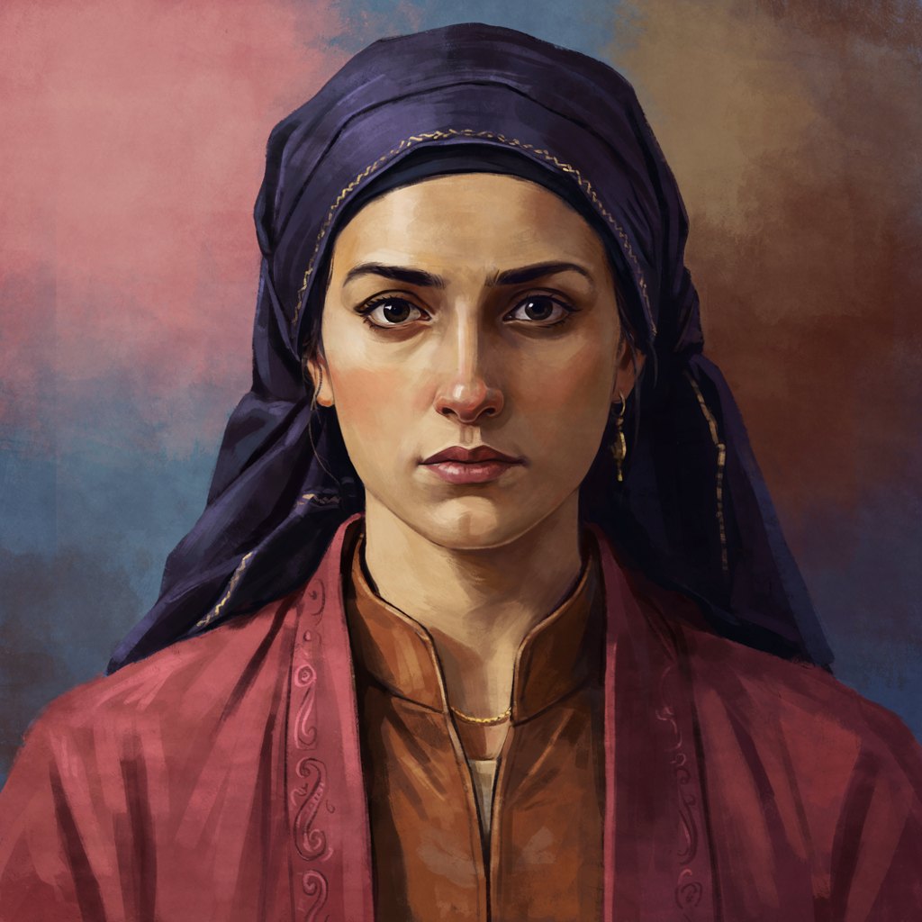 Adsız Kadın / Mavi İplikli Elçi